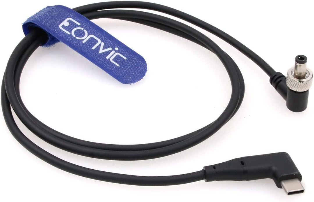 Eonvic Netzkabel für Atomos Ninja V Zwo ASI Gekühlte Kameras PD USB 3.1 Typ C zu Locking DC Power Ja