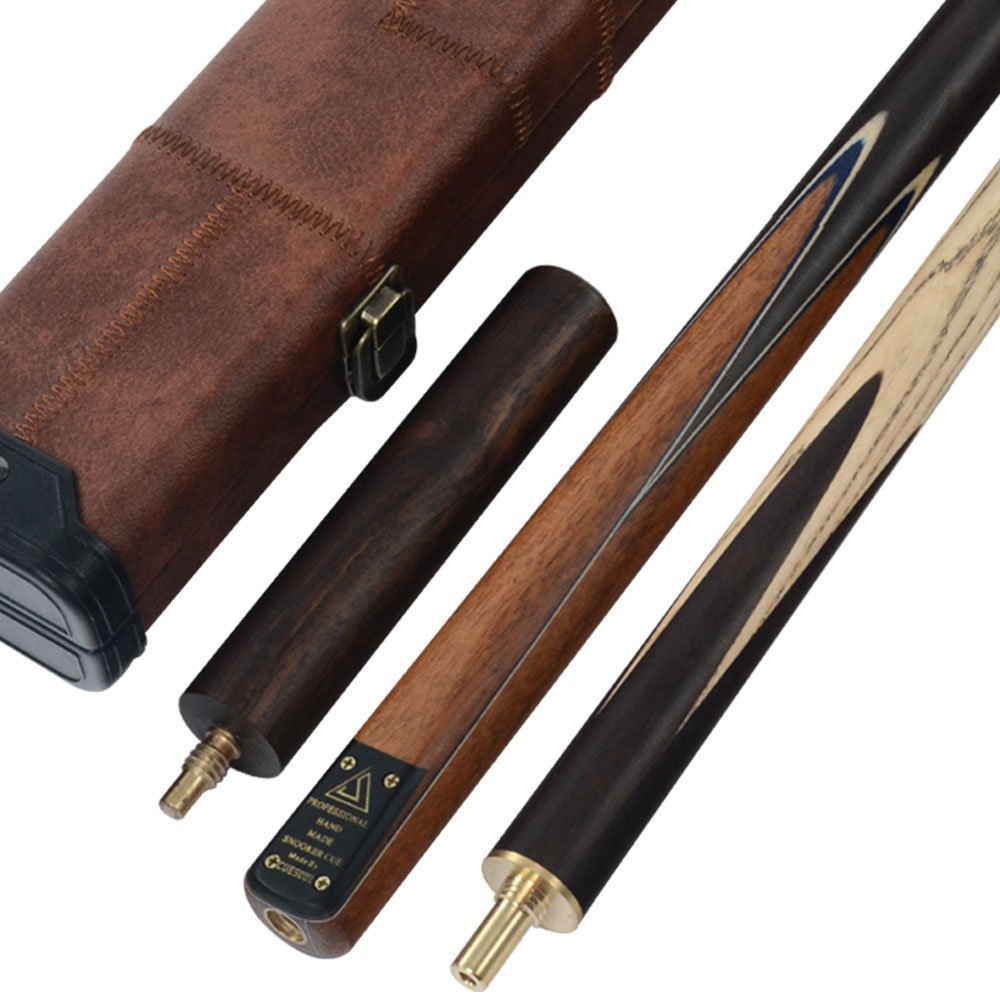CUESOUL Klassische Handgemachte 57 Zoll Palisander 3/4 Stück Snooker Queue + Köcher und Erweiterung