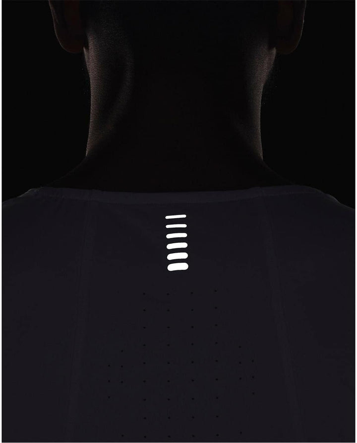 Under Armour Iso-Chill Run Laser Tanktop Herren S Weiss/Reflekt, S Weiss/Reflekt