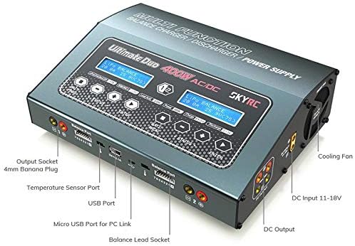 SkyRC Ultimate Duo D400 AC/DC Charger