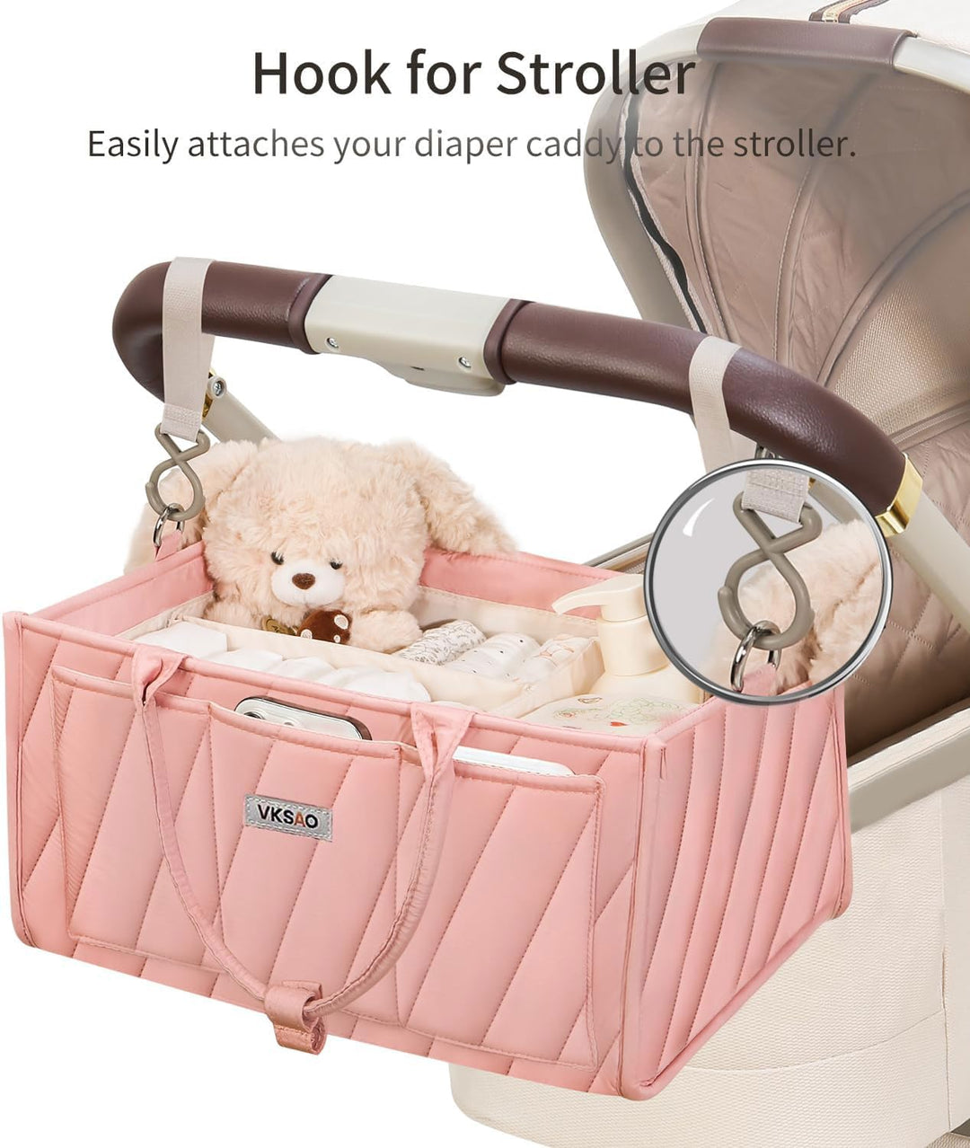 Baby-Wickeltasche, multifunktional, Kinderzimmer-Aufbewahrung, Wickeltasche, Reise- und Auto-Organiz