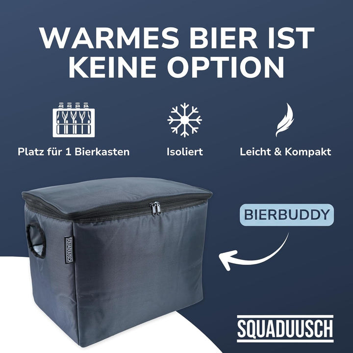 Bier Kühltasche - Kühltasche für Bierkasten - Isoliertasche für Bierkiste