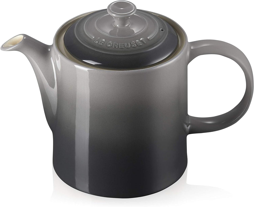 Le Creuset Hohe Kanne aus Steinzeug 1,3 Liter, Steinzeug, Flint, 80703134440003, Flint