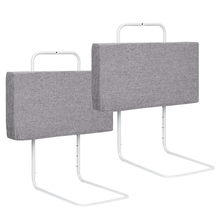 2xBettgitter für Kinder 60 * 28cm, Bettschutzgitter 5-Loch Höhenverstellbar, Rausfallschutz Bett, Ki