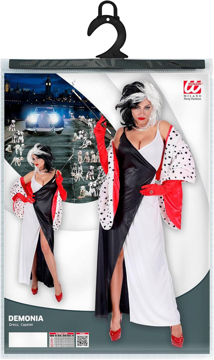 WIDMANN 75763 COSTUME CRUDELIA DEMON L CARICA 101 #7576, L