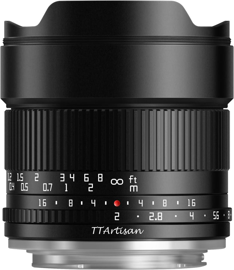 TTARTISAN 10mm F2.0 APS-C ASPH. Ultraweitwinkel Kameraobjektiv Manueller Fokus Tragbares Objektiv fü