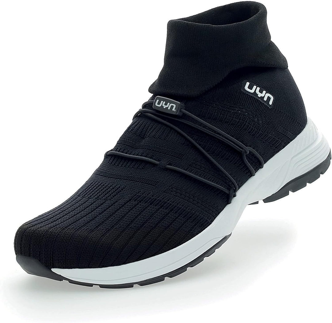 UYN Herren Free Flow Tune High Sneaker 40 EU Schwarz, 40 EU Schwarz