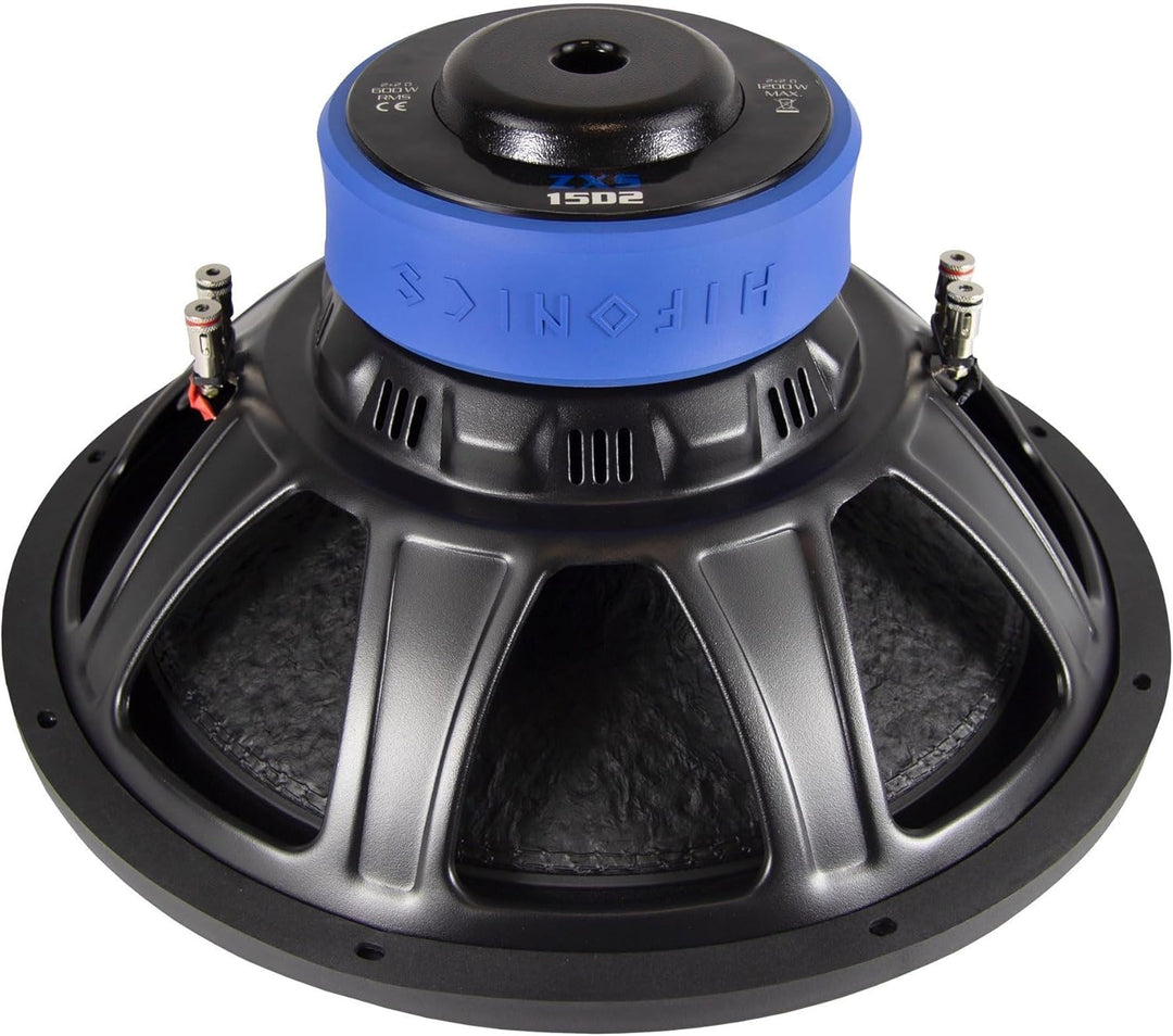 Hifonics ZXS 15D2 - ZXS 15D2 38 cm (15') Subwoofer 2+2 O • Leistung 600 W RMS / 1.200 W max.