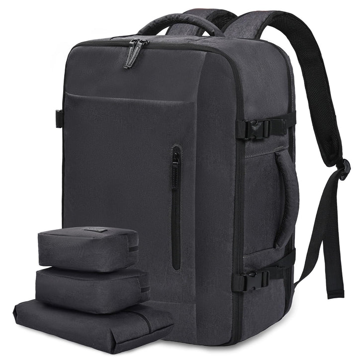 LOVEVOOK 45L Reiserucksack Handgepäck Flugzeug Gross, 18 Zoll Laptop Rucksack Travel Backpack Carry