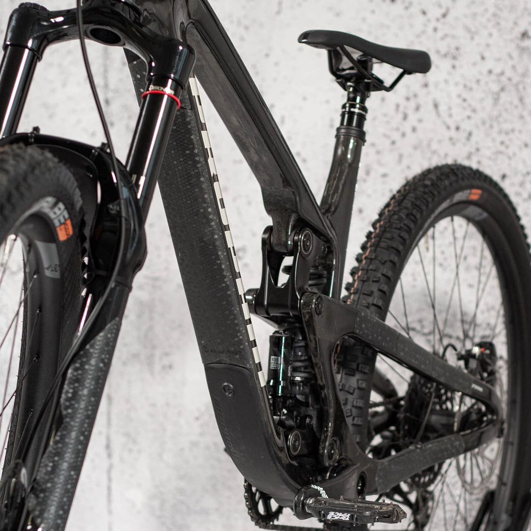 Riesel Design® Frame:Tape 3000 Fahrrad Rahmenschutz - Stylische Fahrrad Schutzfolie / 17 Selbstklebe