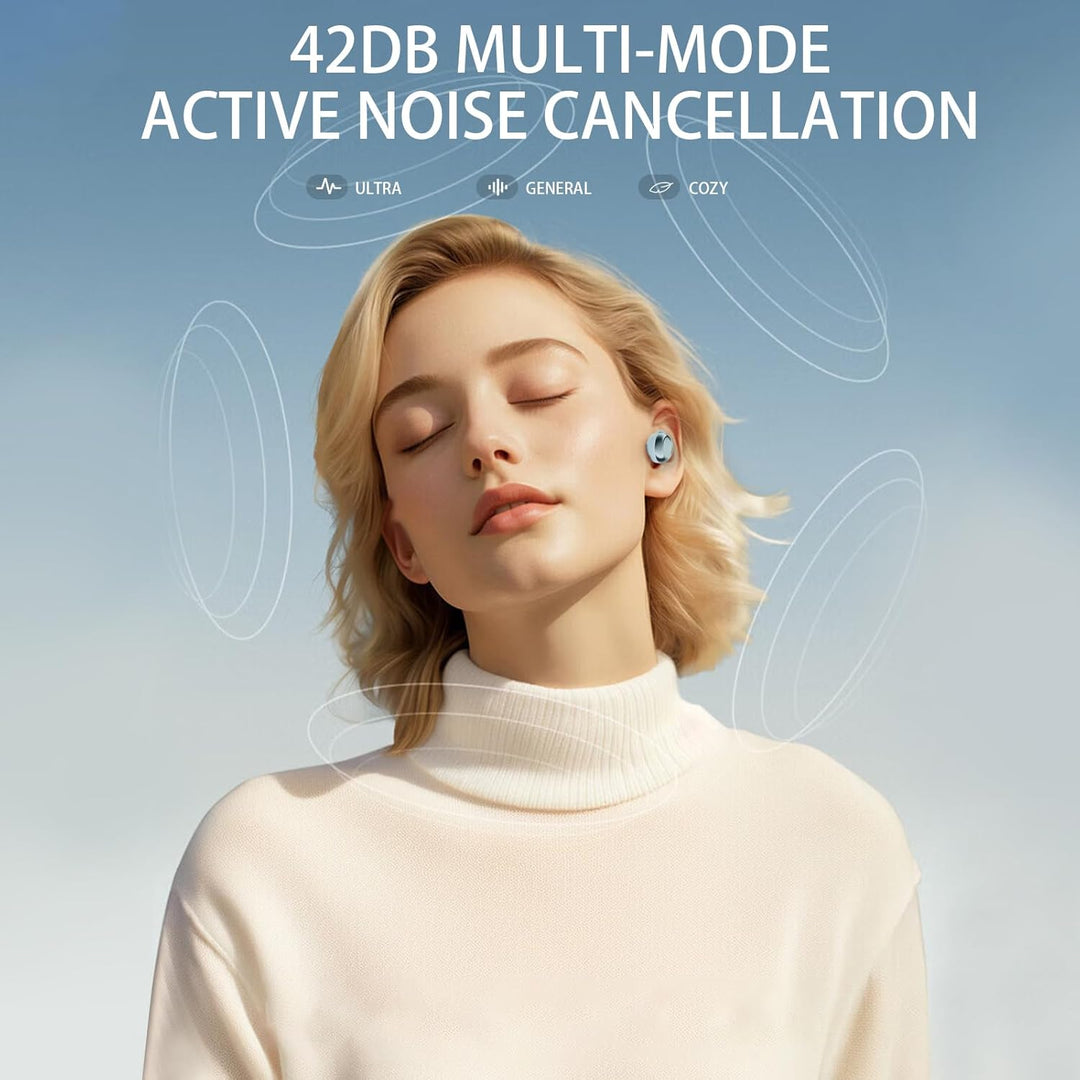 Mini Schlafkopfhörer Bluetooth 5.4 Kopfhörer, 2025 Neue in Ear Kopfhörer Kabellos mit 25 Stunden Akk