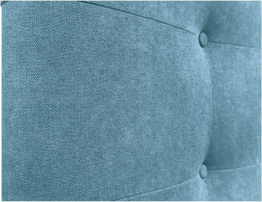 DHOME Kopfteil, gepolstertes Bett Kopfteil 8cm dick. Gepolstertes Kopfteil ACUALINE Stoff und Kunstl