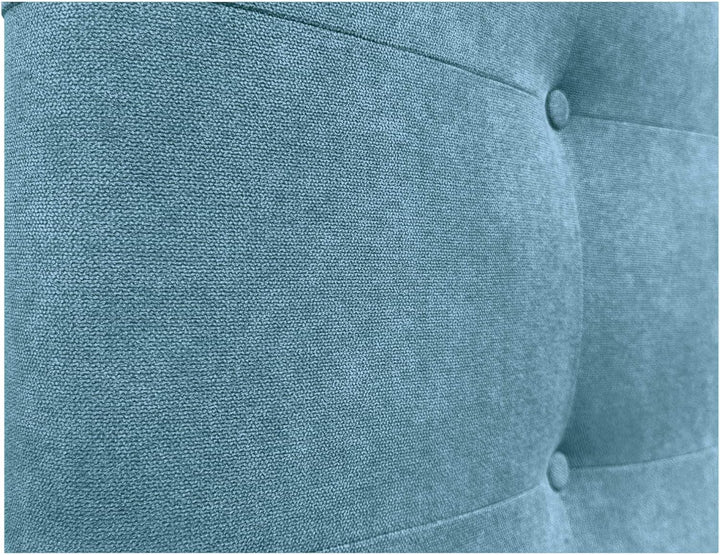 DHOME Kopfteil, gepolstertes Bett Kopfteil 8cm dick. Gepolstertes Kopfteil ACUALINE Stoff und Kunstl