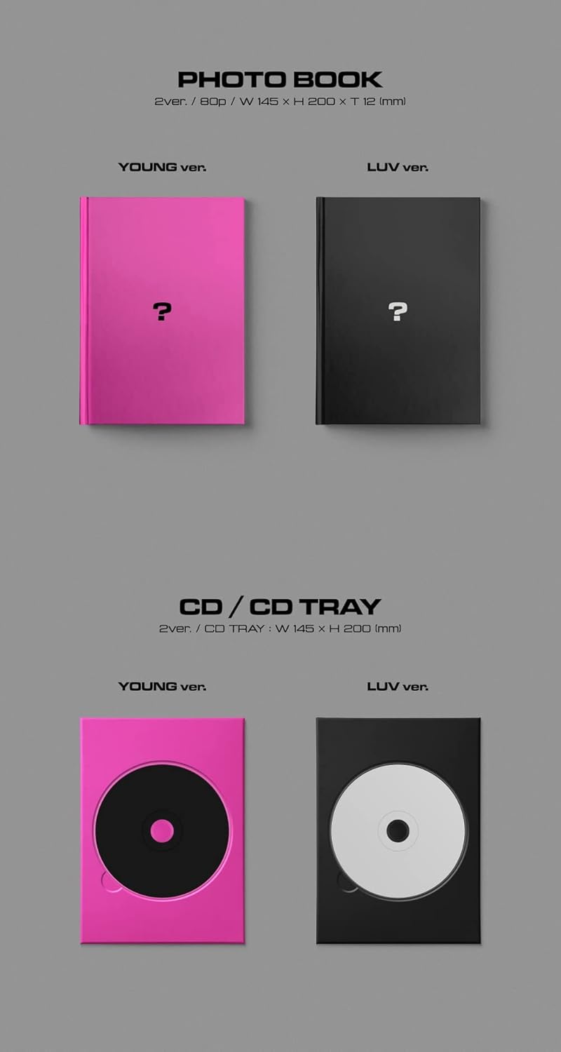 Genie Music STAYC - YOUNG-LUV.COM (2nd Mini Album) (LUV ver, + Folded Poster), L200002350 LUV ver +