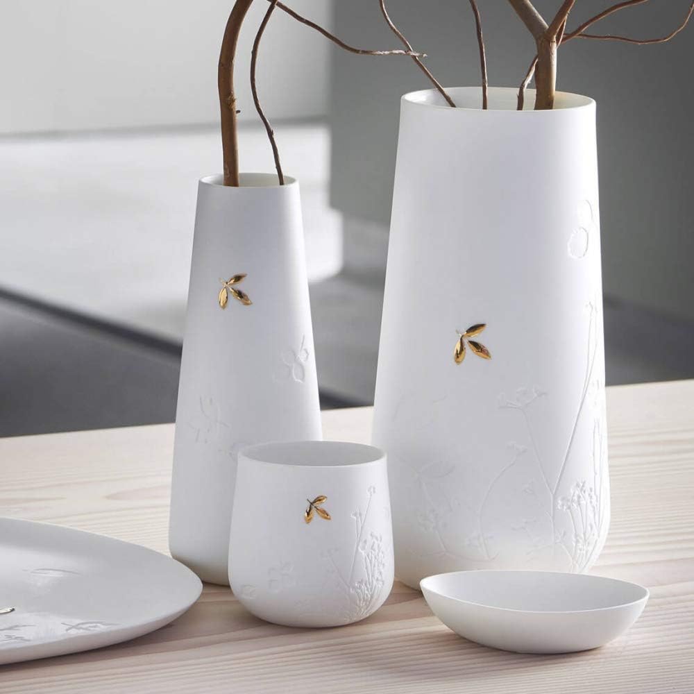Räder Vase, gross H. 25 cm | D. 12 cm Weiss, H. 25 cm | D. 12 cm Weiss