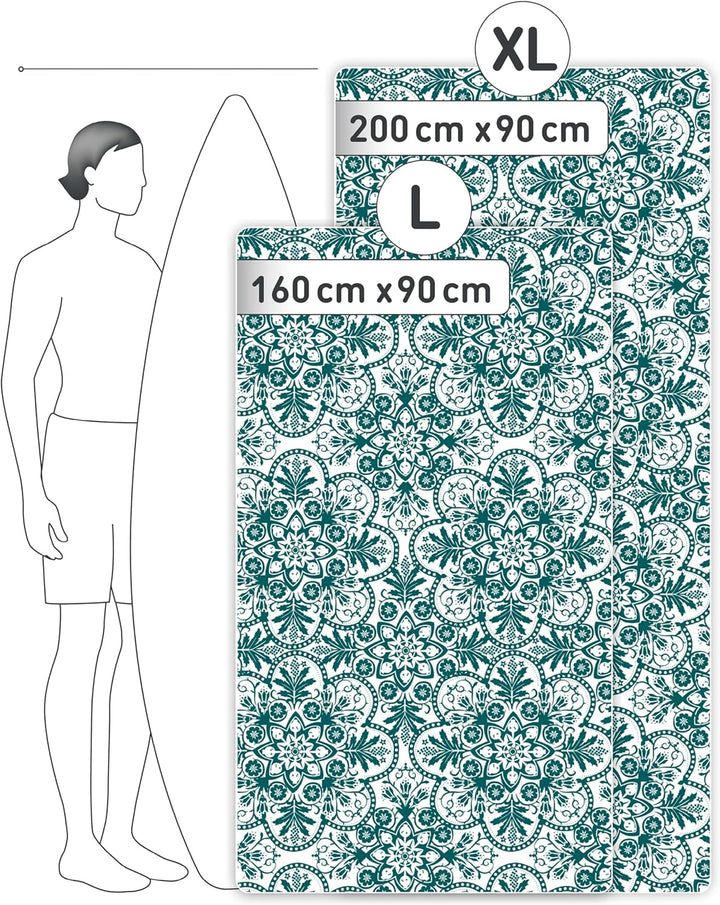 Fit-Flip Strandtuch XXL aus Mikrofaser - leicht und schnelltrocknend - 100% recyceltes Strandhandtuc
