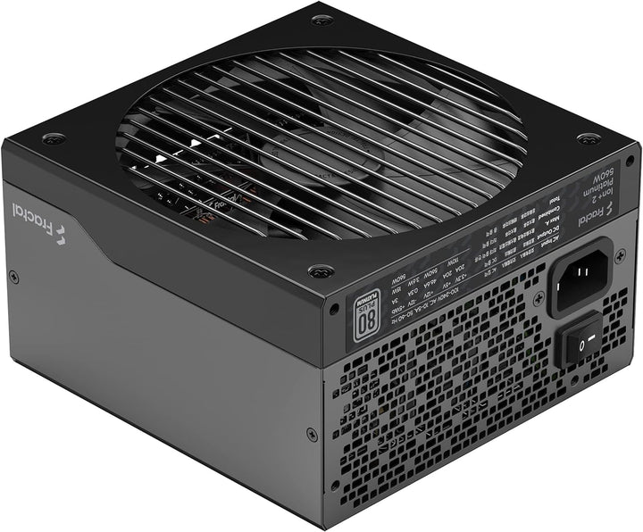 Fractal Design Ion+ 2 Platinum 560W 80 Plus Platinum Certified 560W Full Modular Compact ATX Power S