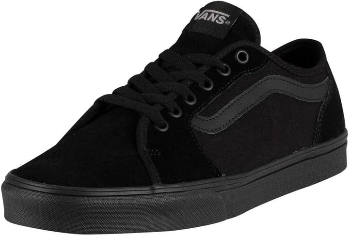 Vans Herren Filmore Decon Seasonal Sneaker 41 EU Suede Canvas Black Black, 41 EU Suede Canvas Black