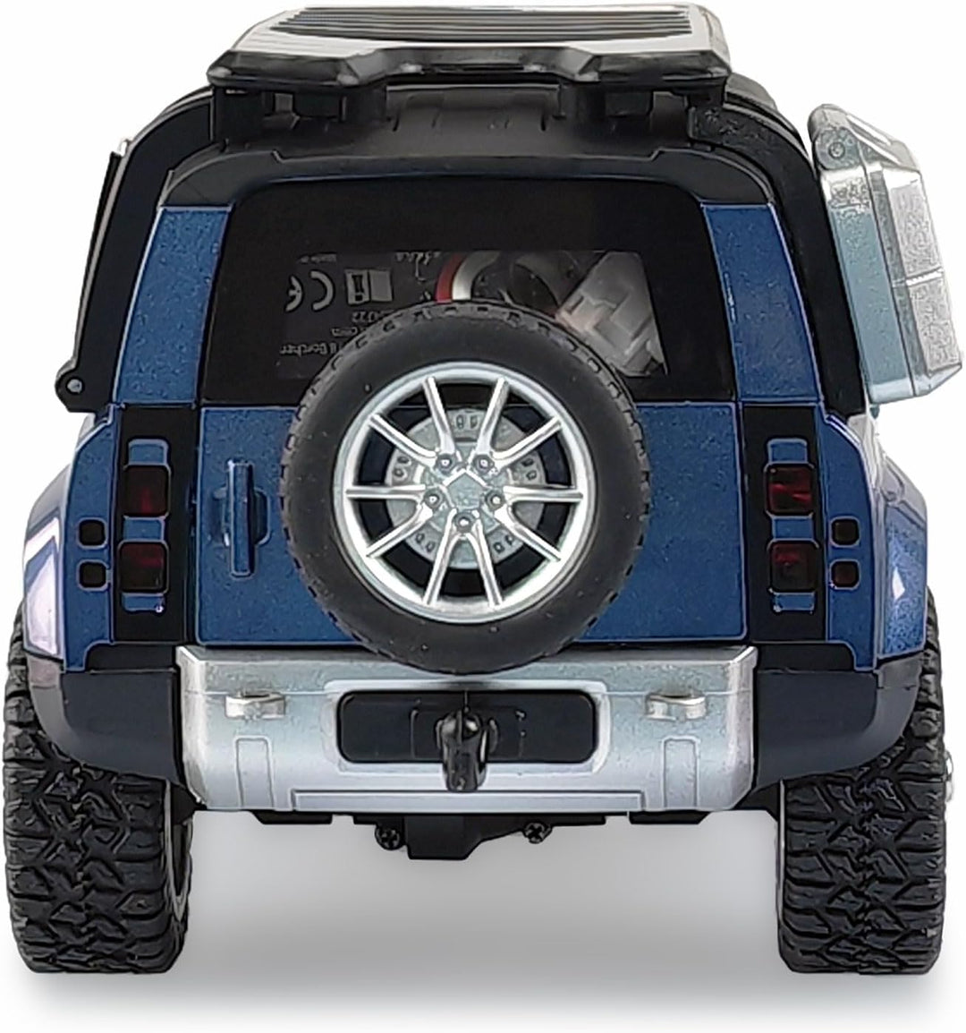 Amewi D110X24 Metall Scale RC Crawler ferngesteuertes Auto 4WD 1:24 RTR blau, Blau