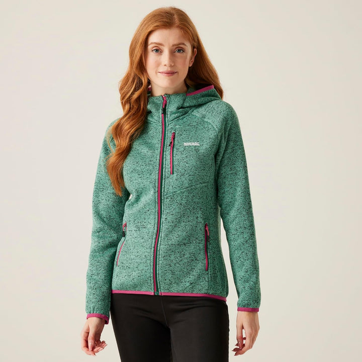 Regatta Damen Womens Newhill Full Zip Hooded Fleece Jacket Fleece mit durchgehendem Reissverschluss