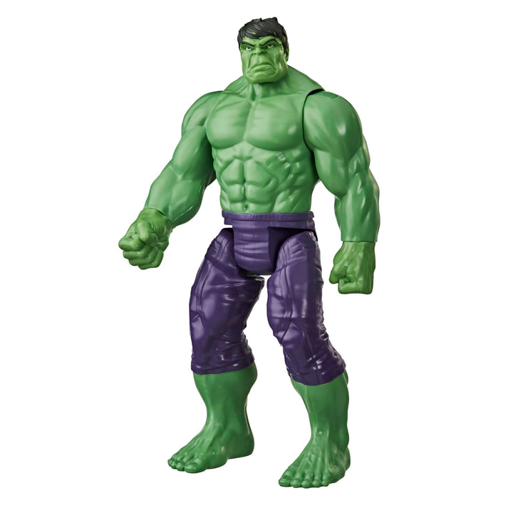 Marvel Avengers Titan Hero Serie Blast Gear Deluxe Hulk Action-Figur, 30 cm grosses Spielzeug, Für K