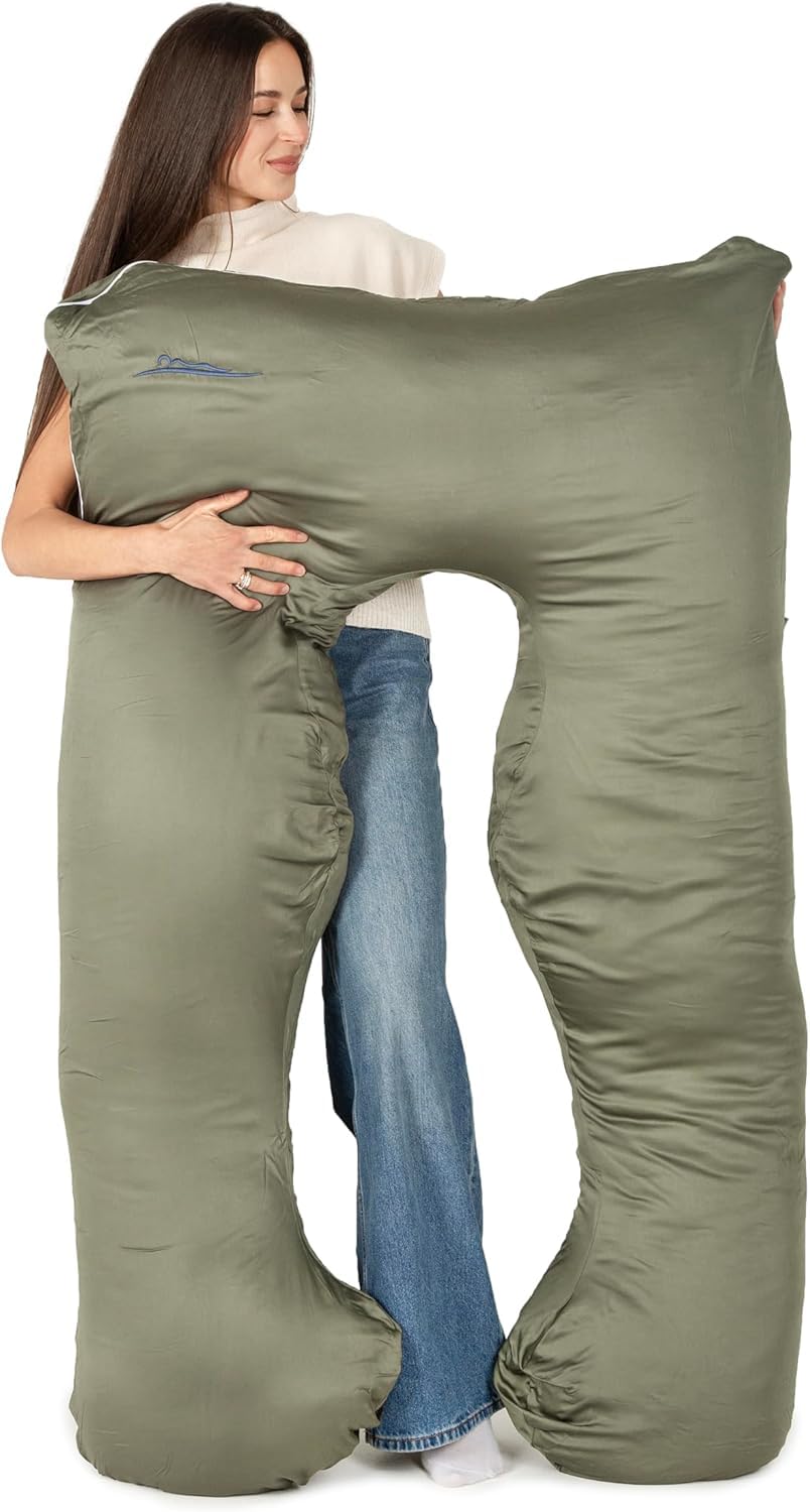 KomfortKissen ORIGINAL - Premium Orthopädisches Kuschelkissen | Körperkissen | Seitenschläferkissen