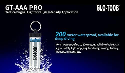 Glo-Toob AAA PRO Series - Tactical Lights Signallampe 200m Wasserdicht - Farbe: gelb von Nextorch(TM