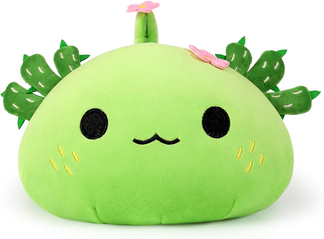 shownicer Plüschtier Axolotl Kuscheltier Stofftier Kawaii Axolotl Plüsch, Axolotl Plüschkissen Spiel