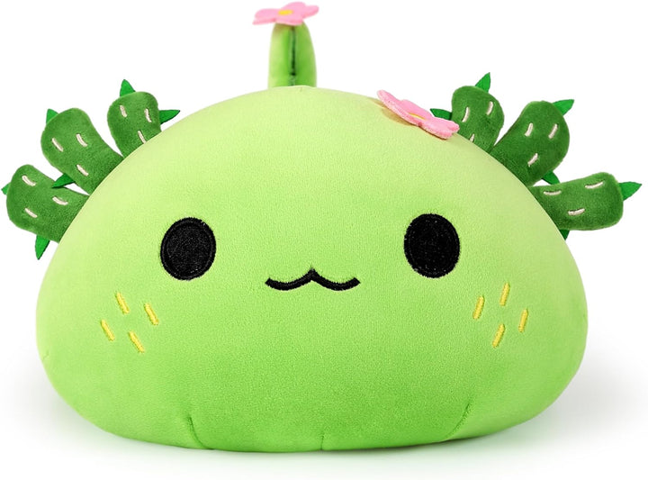 shownicer Plüschtier Axolotl Kuscheltier Stofftier Kawaii Axolotl Plüsch, Axolotl Plüschkissen Spiel