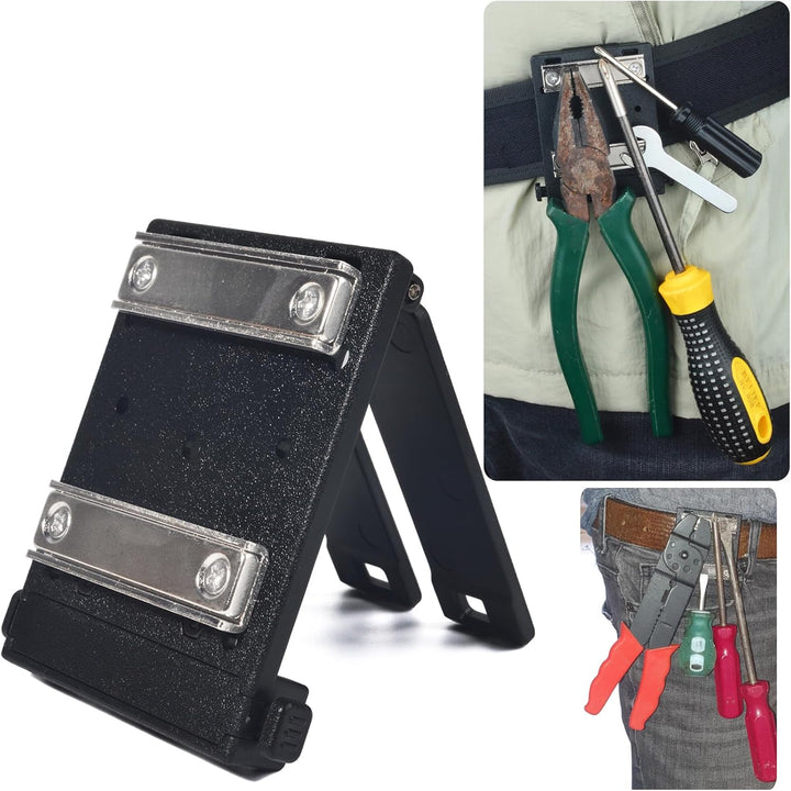 HYS Starke magnetische Werkzeughalterung | Clip-On Gürtel/MOLLE System Magnet Holster für Hammer, Sc