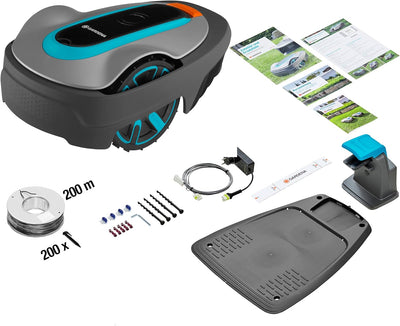 Gardena Mähroboter SILENO City 600 qm SE-Version 600m2 SE Bluetooth, 600m2 SE Bluetooth