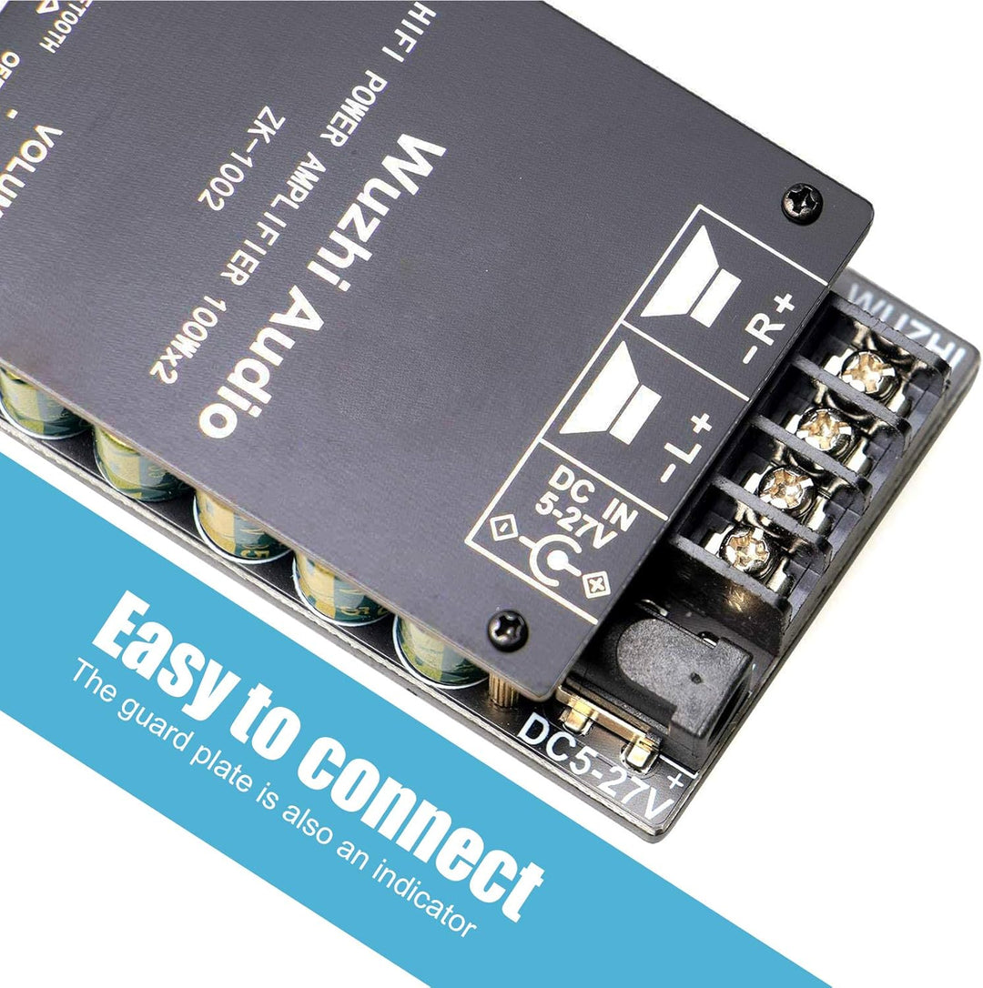 200W Bluetooth-Verstärkerplatine TPA3116,100W + 100W Audioverstärkerplatine mit LC-Filtertechnik, Zw