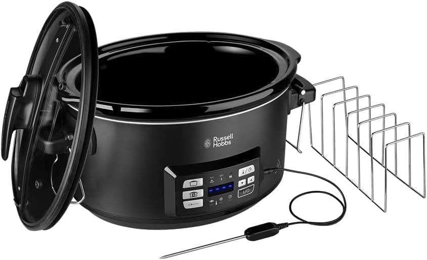 Russell Hobbs Multikocher 3-in-1 [Slow Cooker, Sous Vide, Bräter + Kerntemperatursensor] schwerer 6,