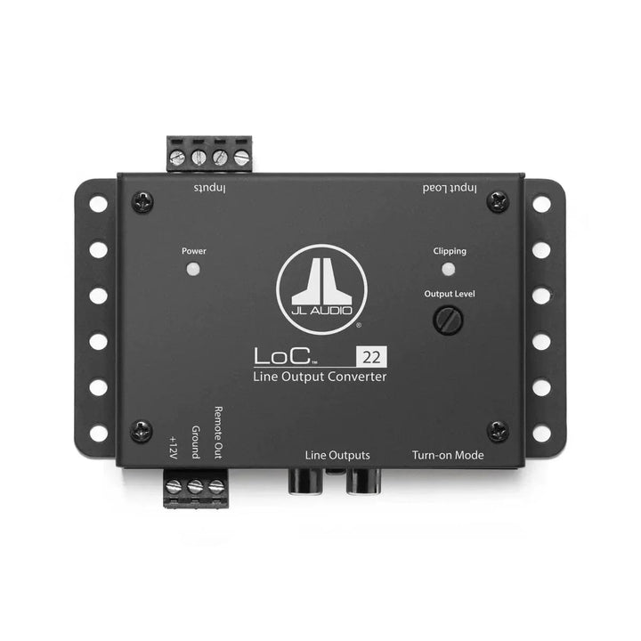JL AUDIO LOC-22 2-Kanal Lautsprecher Pegel zu Line Ausgang Konverter High Low