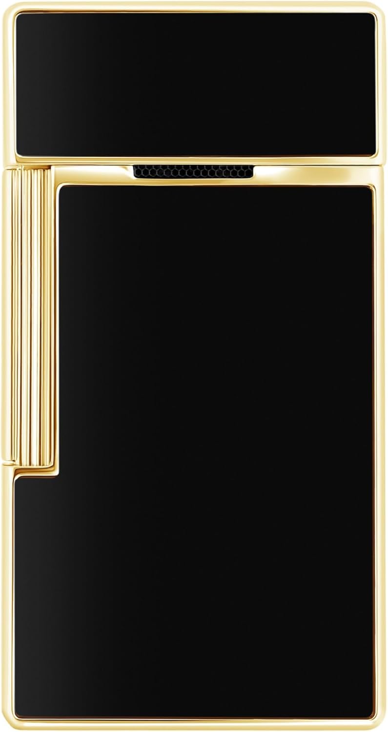 S.T. Dupont 025002 Feuerzeug Big D schwarz/Gold