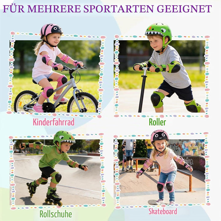 Kinderhelm für 2 3 4 5 Jahre Jungen Mädchen, Grösse: 50-54 cm, Verstellbar Kind Fahrradhelm Jugend S
