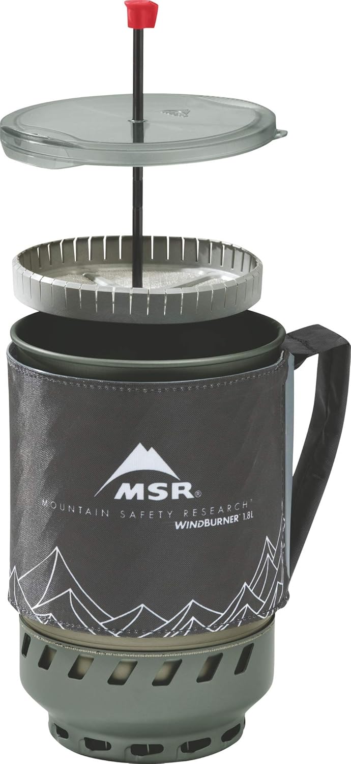 MSR Reactor Coffee Press KIt 1L Grau, Kocher-Zubehör, Grösse One Size - Farbe Gray