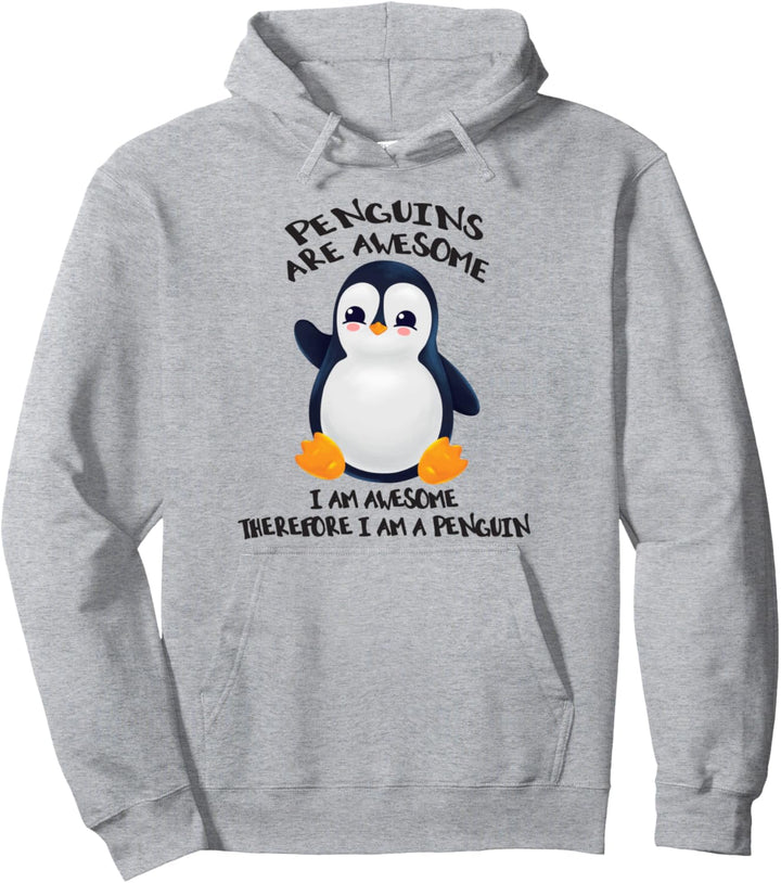 Pinguine sind super ich bin super Pullover Hoodie