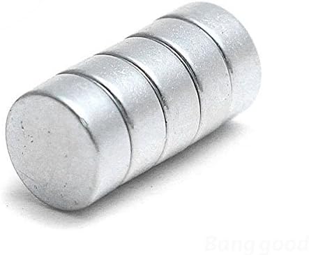 Magnetastico® | 2 ultrastarke Neodym Magnete Scheibe 50x10 mm N52 NiCuNi Silber | Neodymium Permanen
