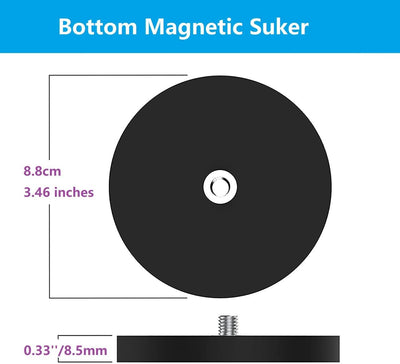 AYIZON Magnetische Webacm Halterung für Wand, Decke, Gefrierschrank, Regale, alle eisenhaltigen Ober