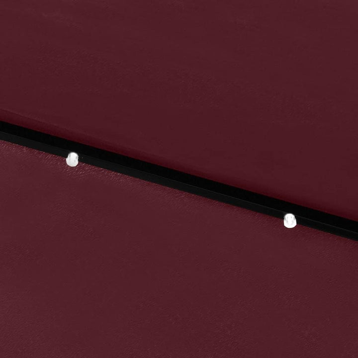 vidaXL Sonnenschirm mit LEDs Stahl-Mast Ampelschirm Gartenschirm Marktschirm Strandschirm Schirm Kur