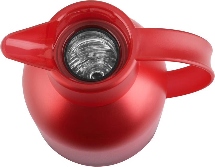 Tefal K3031312 Samba Thermoskanne, 1 l, Rot transparent