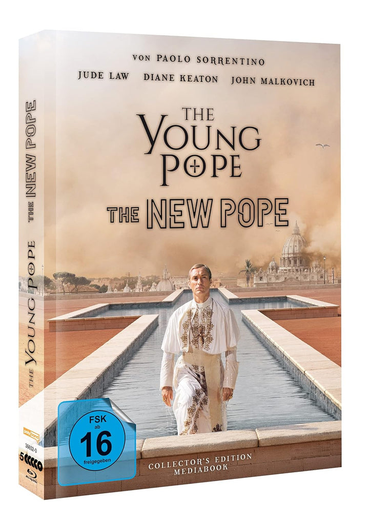 The Young Pope / The New Pope - Collector's Edition Mediabook - Die komplette Serie LTD. [Blu-ray],