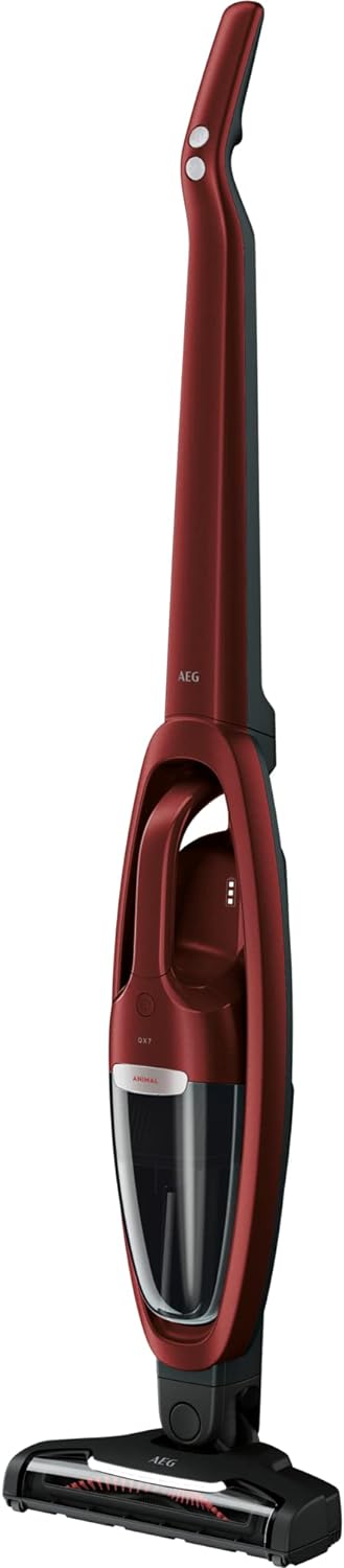 AEG QX7-1ULTAN 2in1 Akku Staubsauger / schlanke Bauform / Power-Softrolle + Multi-Bodendüse / Hartbö