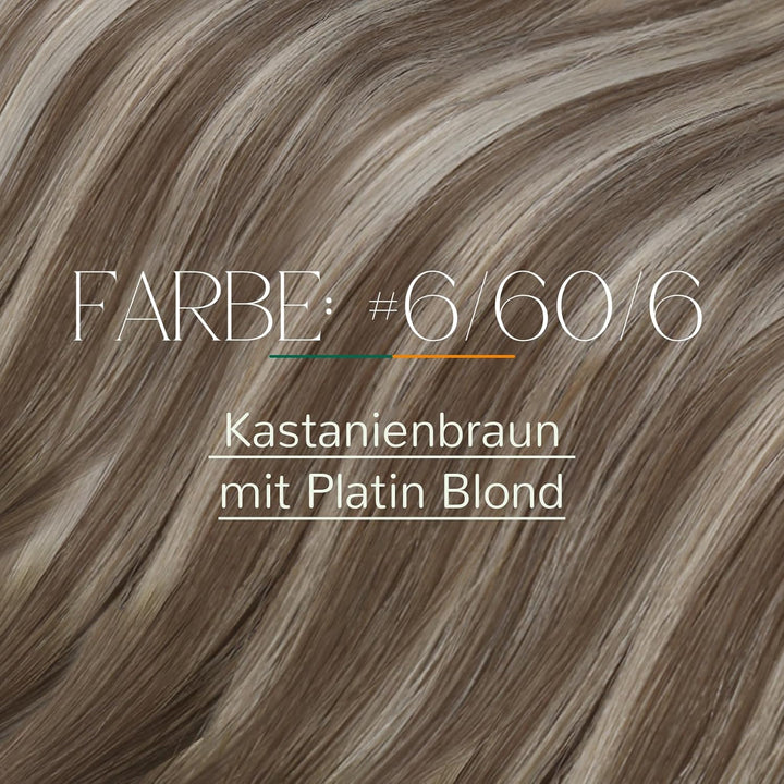 Easyouth Extension Echthaar Bondings Balayage Blond Echthaar Bondings Extensions Mittelbraun Ombre P
