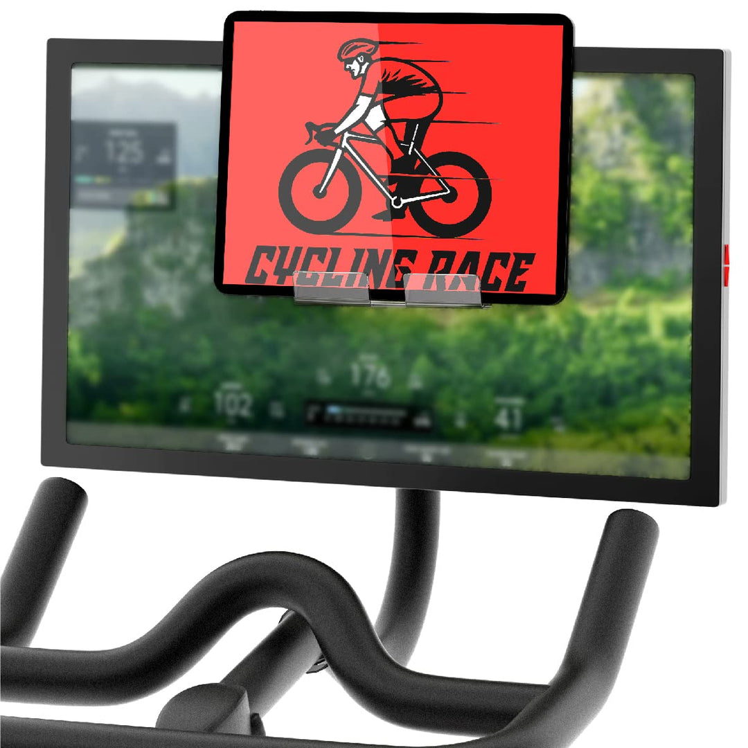 Doubleplus Tablet Halter Halterung Kompatibel mit Peloton Bike & Bike Plus, Halter für iPad, Tablet