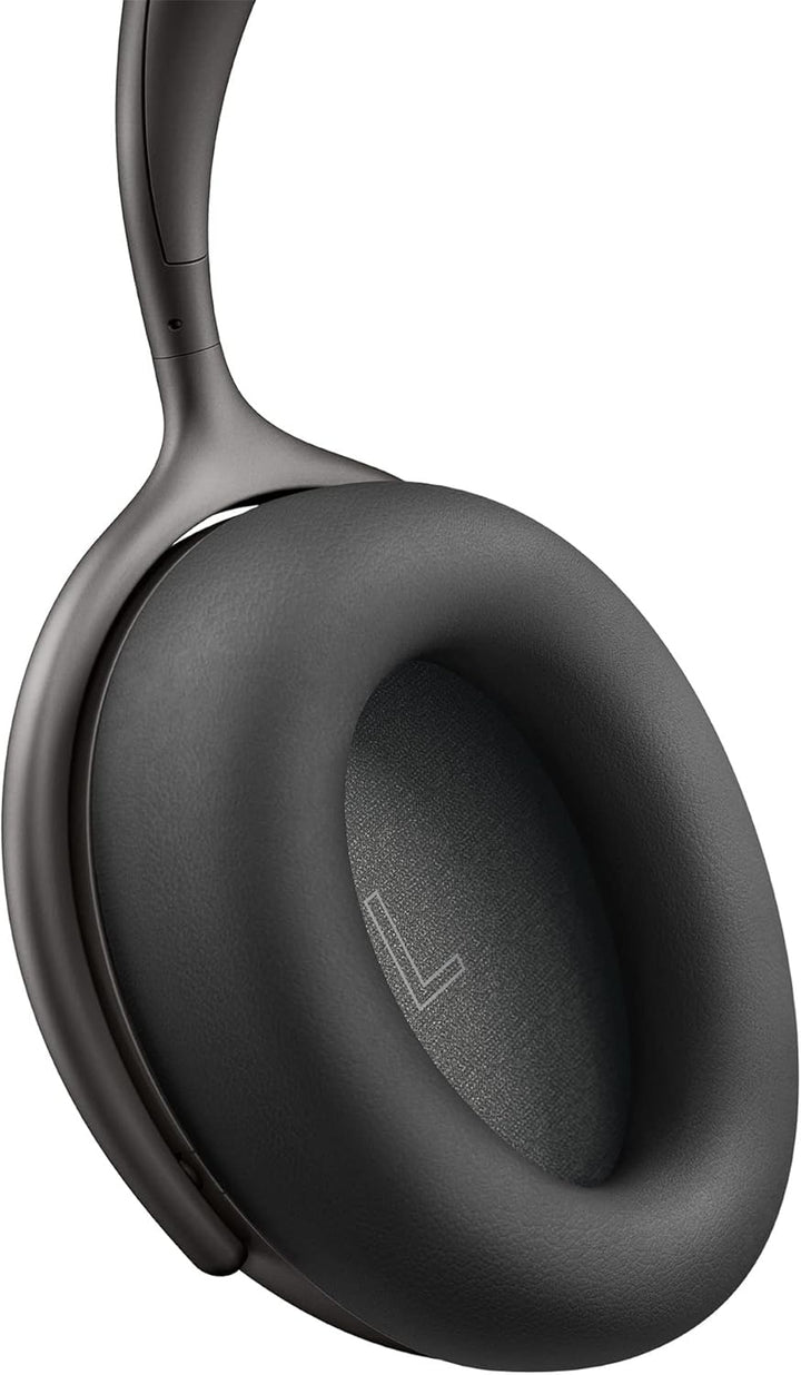 KEF Mu7 Kabelloser Kopfhörer mit aktiver Geräuschunterdrückung, Charcoal Grey Anthrazitgrau, Anthraz