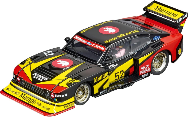 Carrera Digital 132 Ford Capri Zakspeed Turbo Mampe-Ford-Zakspeed-Team, No.52 | Slotcar für Rennbahn