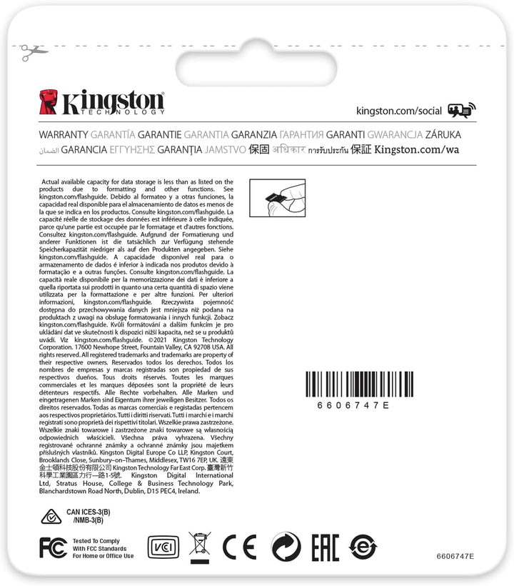 Kingston High Endurance microSDXC95R/45W C10 A1 UHS-I SDCE/128GB, 128GB