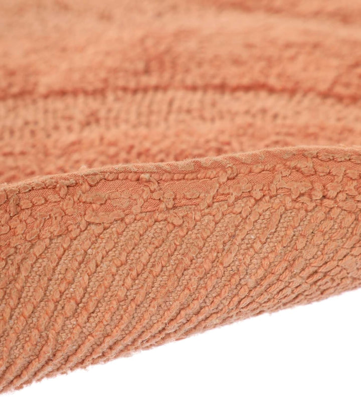 RugVista Badematte Breeze, ∅ 70 cm, Rund, Mittelflor, Anti-Rutsch, Moderner Badteppich, Maschinenwas